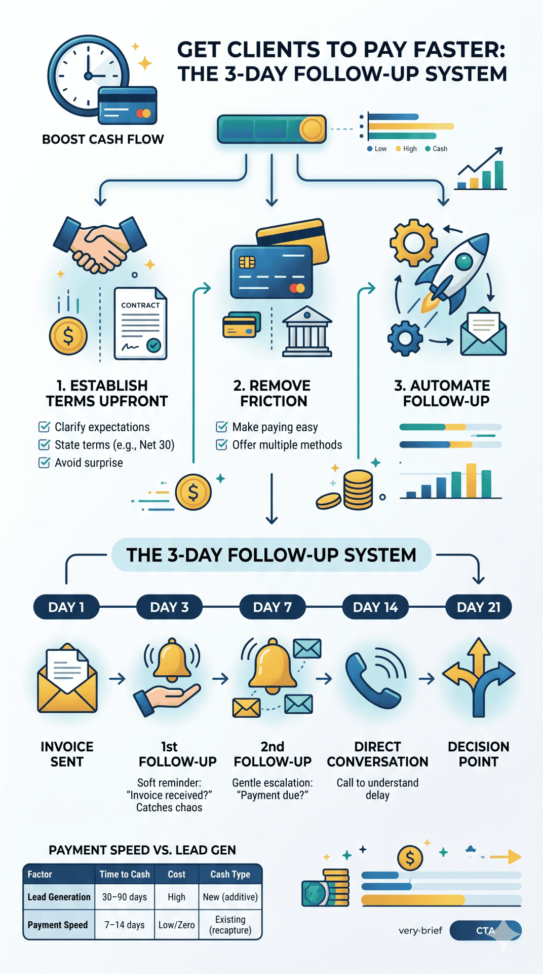 Faire payer vos clients plus vite