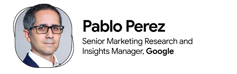 Headshot of Pablo Perez, Senior Marketing Research and Insights Manager, Google